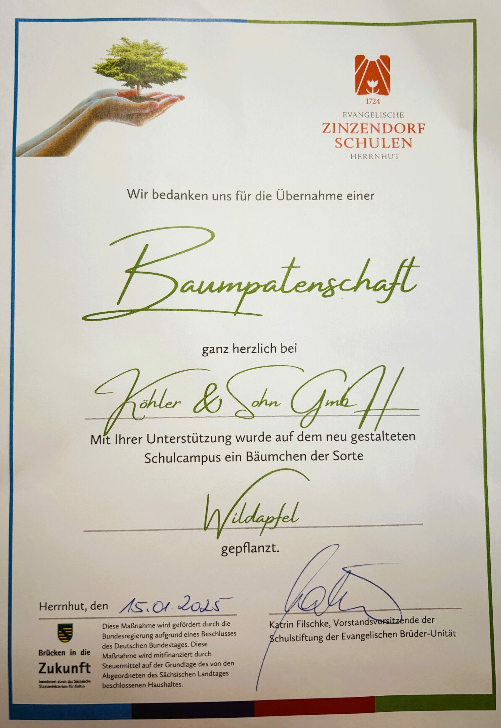 Baumpatenschaft
